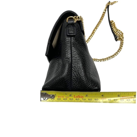 SOLD 🔴 Banana Republic leather shoulder bag Crossbody bag with gold chain - Picture 11 of 15